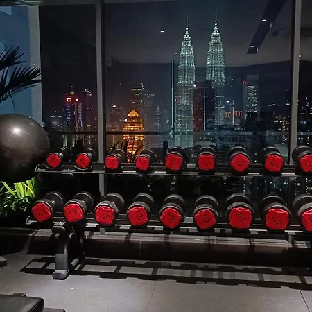 Lx 36A 2Queen Bed Infinity Pool Klcc View Kuala Lumpur Luaran gambar